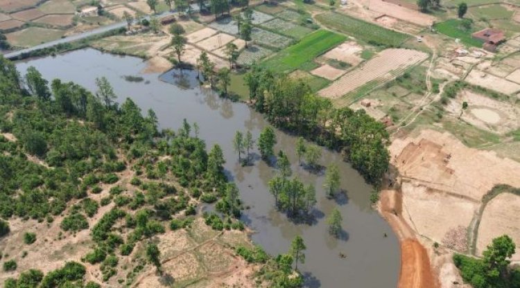 नाला संवर्धन से ग्रामों के किसानों को मिल रहा है सीधा लाभ