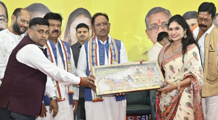 छत्तीसगढ़ की तरक्की और विकास में सेन समाज महत्वपूर्ण योगदान : मुख्यमंत्री साय