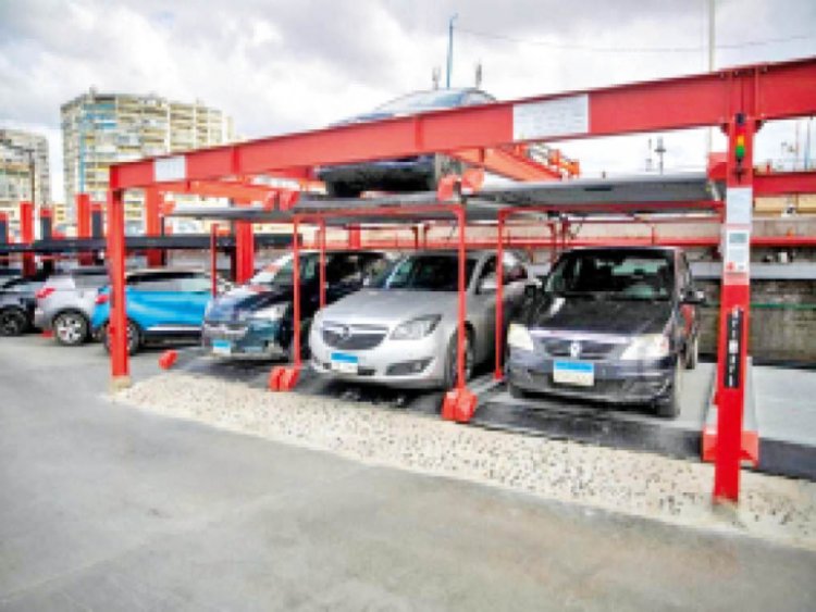 छत्तीसगढ़ की पहली मैकेनाइज्ड कार पार्किंग पंडरी कपड़ा मार्केट में शुरू