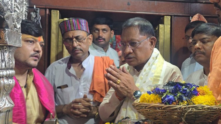 ’काशी के कोतवाल’ काल भैरव जी के दरबार में मुख्यमंत्री विष्णुदेव साय ने की पूजा-अर्चना…