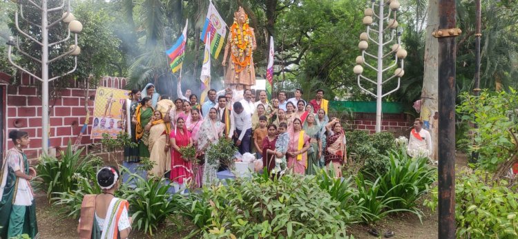 रानी दुर्गावती के बलिदान दिवस पर गोंड़ समाज द्वारा दी गई श्रद्धांजलि
