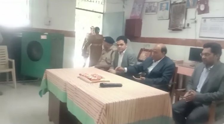 जेल का औचक निरीक्षण किया जिला एवं सत्र न्यायाधीश बलराम प्रसाद वर्मा ने