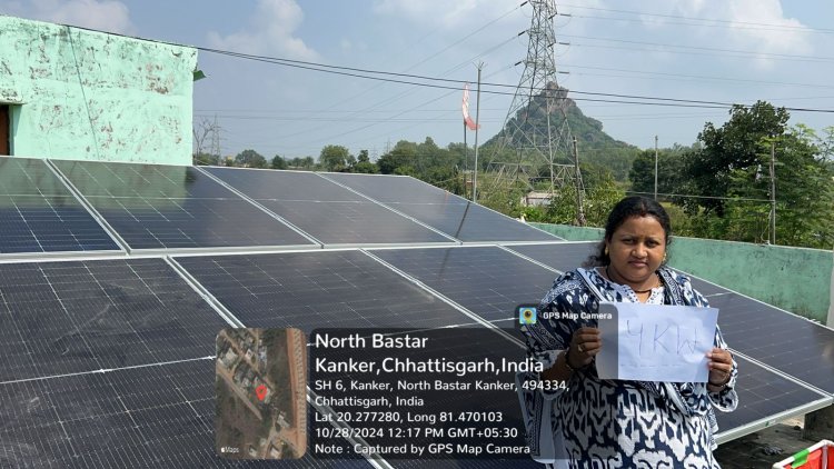 पहली बार ऐसा हुआ कि पिछले तीन माह से बिजली बिल शून्य आ रहा