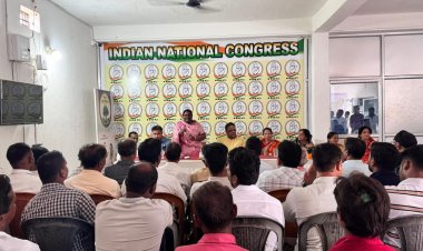 किसान जवान संविधान सभा को सफल बनाने सरायपाली में आयोजित हुई बैठक