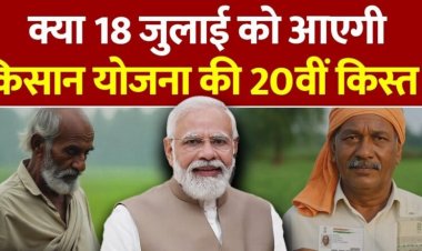 क्या 18 जुलाई को आएगी पीएम किसान योजना की 20वीं किस्त? जानिए जरूरी अपडेट और शर्तें