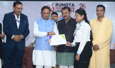 छत्तीसगढ़ को स्किल हब बनाने की दिशा में ऐतिहासिक पहल: मुख्यमंत्री  विष्णुदेव साय ने कहा – 'समाज के हर वर्ग की भागीदारी से ही बनेगा विकसित छत्तीसगढ़'