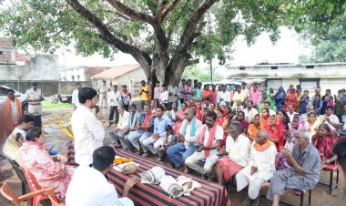 अनुज के जनचौपाल में ग्राम मोतिमपुर , मधईपुर, छड़िया, आलेसुर, पचरी को मिली कई सौग़ातें