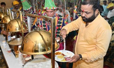 हरेली तिहार पर छत्तीसगढ़ी व्यंजनों की खुशबू से सराबोर हुआ मुख्यमंत्री निवास