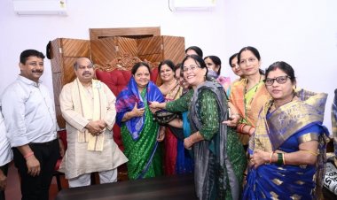 जगदलपुर सर्किट हाउस में उत्कल समाज द्वारा उत्तर विधायक  पुरंदर मिश्रा का आत्मीय स्वागत