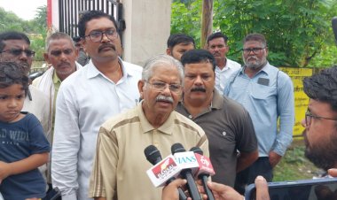 बारिश से कई क्षेत्रों में जल भराव की  समस्या को ध्यान में रखते हुए अधिकारियों से चर्चा-धरमलाल कौशिक