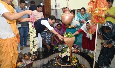 श्रावण सोमवार पर विधायक डॉ संपत अग्रवाल ने शिव की आराधना, प्रदेशवासियों की कि सुख-शांति की कामना