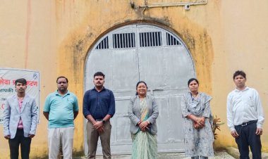 सचिव जिला विधिक सेवा प्राधिकरण कोण्डागांव ने उप जेल नारायणपुर का किया निरीक्षण