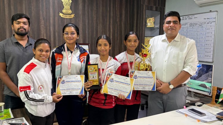 दंतेवाड़ा की बेटियों ने बढ़ाया प्रदेश का मान