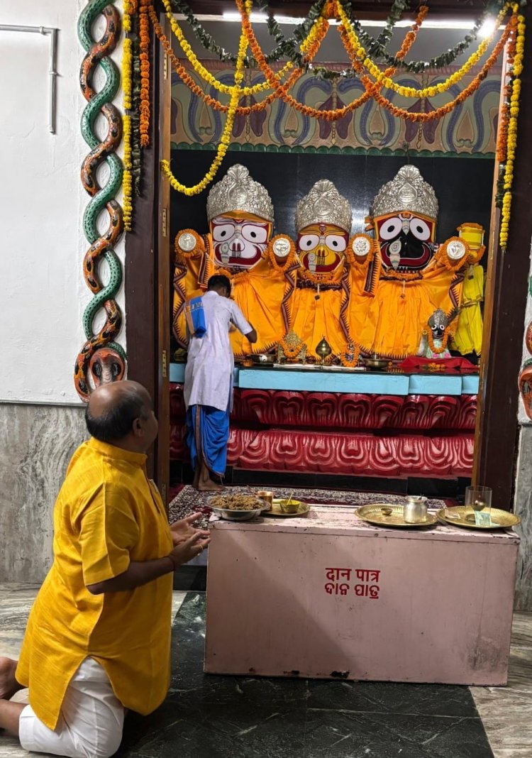 आज बाहुड़ा रथ यात्रा के पावन अवसर पर भगवान जगन्नाथ जी की होगी वापसी यात्रा    ।