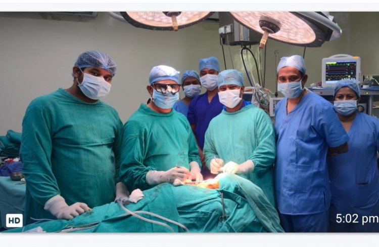 राज्य में पहली बार गले के नस की दुर्लभ सर्जरी, 70 वर्षीय मरीज को मिली नई जिंदगी