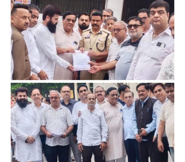 आक्रोशित सर्व सिंधी समाज मिला पुलिस अधीक्षक लाल उमेद सिंह रायपुर एसपी से कड़ी कार्रवाई की मांग!