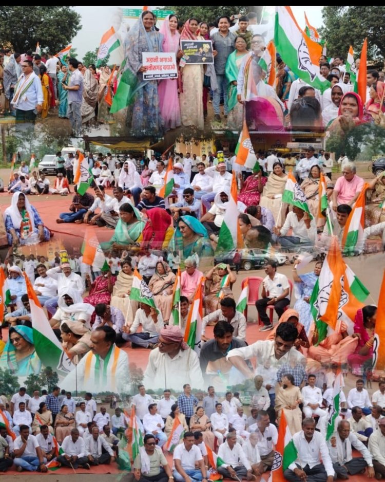 ईडी कार्रवाई...कांग्रेस का हल्ला बोल पूर्व सीएम भूपेश बघेल के बेटे की गिरफ्तारी के खिलाफ कांग्रेस ने 33 जिलों में 2 घंटे तक चक्काजाम किया..