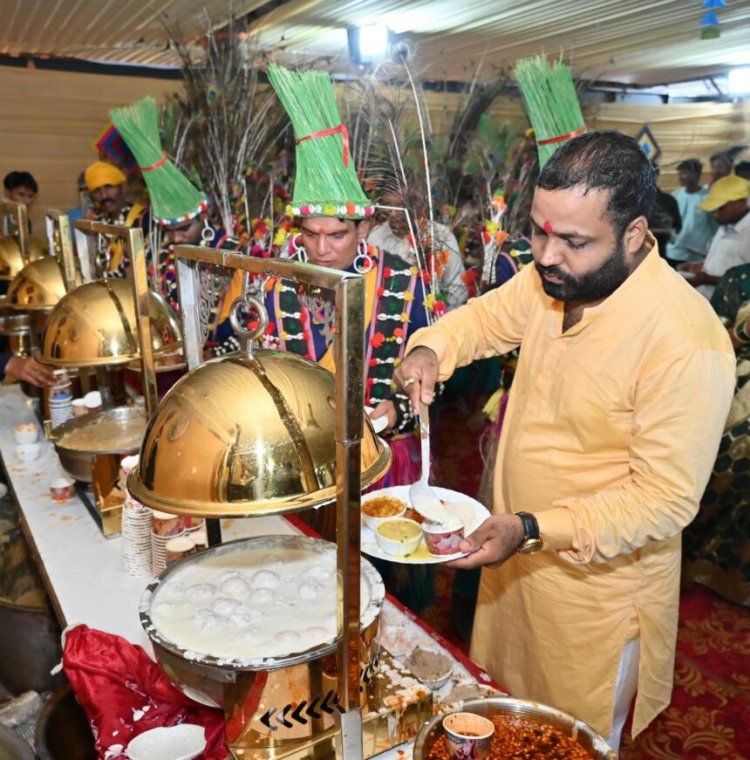 हरेली तिहार पर छत्तीसगढ़ी व्यंजनों की खुशबू से सराबोर हुआ मुख्यमंत्री निवास