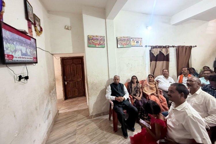 पूर्व विधानसभा अध्यक्ष धरमलाल कौशिक ने यशस्वी प्रधानमंत्री नरेंद्र मोदी जी का किया आभार व्यक्त