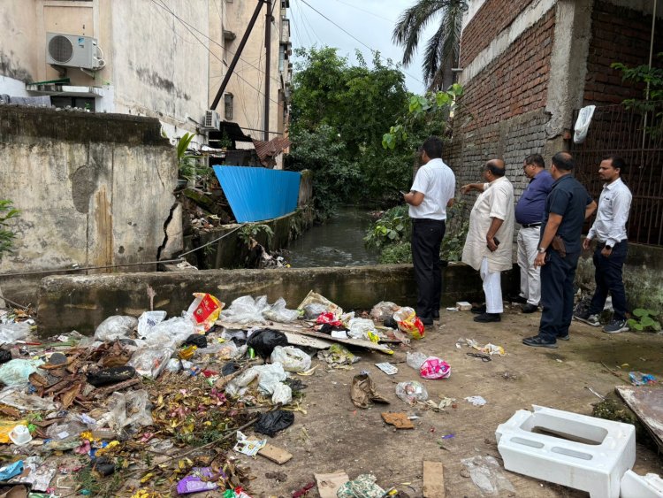 “जनता की पीड़ा को समझते हुए विधायक पुरंदर मिश्रा ने कराया स्थलीय निरीक्षण”