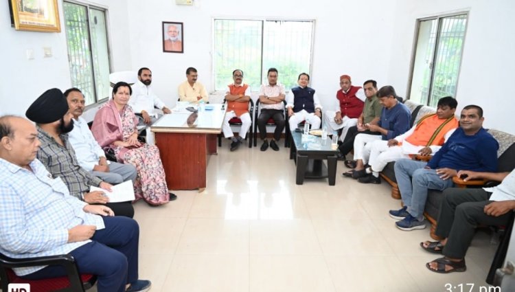 भाजपा कोर कमेटी बैठक में रणनीति पर मंथन, विधायक डॉ संपत अग्रवाल ने कार्यकर्ताओं को बताया संगठन की आत्मा