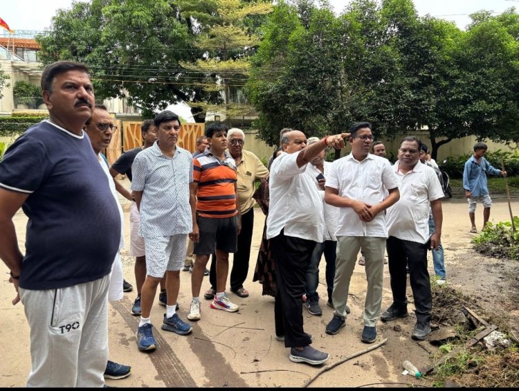 स्वच्छ भारत मिशन को साकार करने हेतु उत्तर विधायक पुरंदर मिश्रा का सतत प्रयास