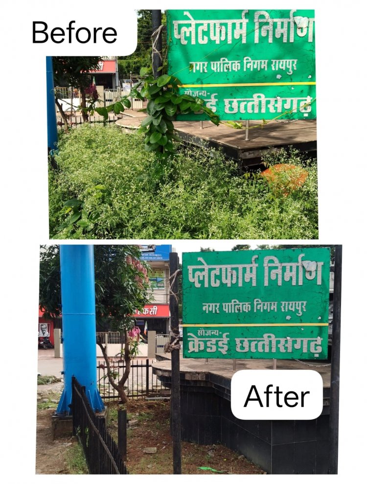 अनुपम गार्डन के पास नेकी की दीवार क्षेत्र में भारी कचरा और गन्दगी फैले होने की जनशिकायत का निगम स्वास्थ्य विभाग द्वारा तत्काल सफाई गैंग भेजकर स्वच्छता कायम कर त्वरित निदान