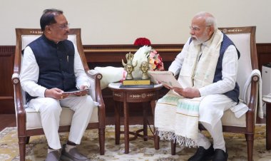 प्रधानमंत्री  नरेंद्र मोदी से मिले मुख्यमंत्री श्री विष्णुदेव साय – छत्तीसगढ़ के विकास को मिली नई रफ्तार