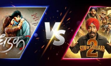 Box Office: ‘सन ऑफ सरदार 2’और ‘धड़क 2’ — किसने मारी बाजी? जानें पहले दिन का कलेक्शन