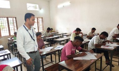 प्रयोगशाला परिचारक भर्ती परीक्षा में 2770 परीक्षार्थी शामिल हुए