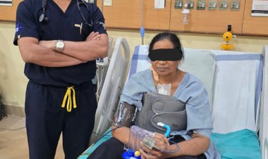 अम्बेडकर अस्पताल में एक ही साथ कोरोनरी बाईपास सर्जरी एवं हृदय के तीनों वॉल्व का सफल ऑपरेशन संपन्न