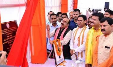 उप मुख्यमंत्री अरुण साव ने 4.09 करोड़ के विकास कार्यों का किया लोकार्पण-भूमिपूजन