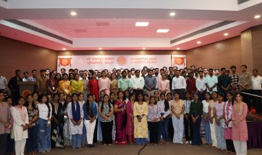 श्री रावतपुरा सरकार यूनिवर्सिटी में तीन दिवसीय दीक्षारम्भ  2025-26 का शुभारंभ..