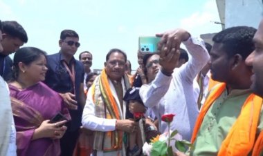 जांजगीर पहुंचे CM साय, अनुसूचित जाति विकास प्राधिकरण की लेंगे बैठक