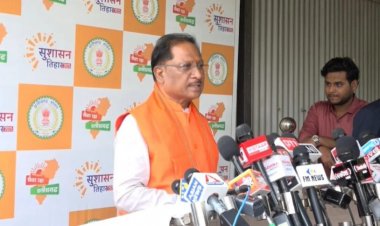 वोट चोरी विवाद पर CM साय का पलटवार – “हारते ही EVM पर ठीकरा फोड़ती है कांग्रेस”