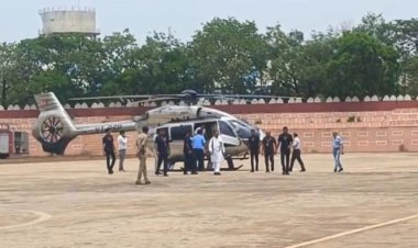 मुख्यमंत्री विष्णुदेव साय के हेलीकॉप्टर में तकनीकी खराबी, स्टार्ट होने के बाद नहीं भर पाया उड़ान