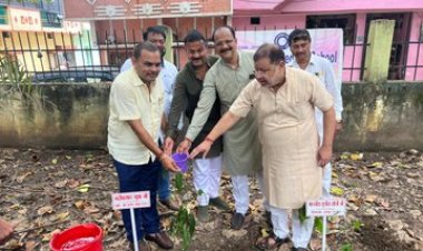 हमारा एक पौधा लगाना भी पर्यावरण को स्वच्छ कर आने वाली पीढ़ियों का भविष्य संवारने में अहम भूमिका निभाता है-विधायक  सुनील सोनी