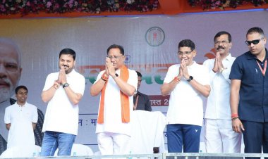 "जब तक सांस चलेगी, तिरंगे की शान में कोई कमी नहीं आने देंगे, मोर तिरंगा मोर अभिमान - यही है मेरी जान"
