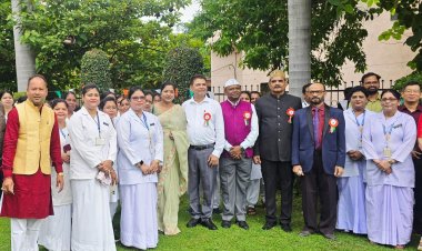 सिम्स बिलासपुर में धूमधाम से मनाया गया 79वाँ स्वतंत्रता दिवस