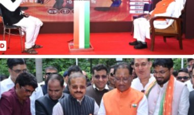 मुख्यमंत्री साय ने स्वतंत्रता दिवस पर टाउन हॉल में छायाचित्र प्रदर्शनी का किया शुभारंभ