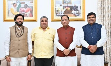 मुख्यमंत्री श्री साय ने  गजेंद्र यादव,  गुरु खुशवंत साहेब एवं  राजेश अग्रवाल को दी शुभकामनाएँ