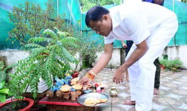 प्रदेश कांग्रेस अध्यक्ष दीपक बैज प्रदेशवासियों को पोरा तिहार की बधाई दिया