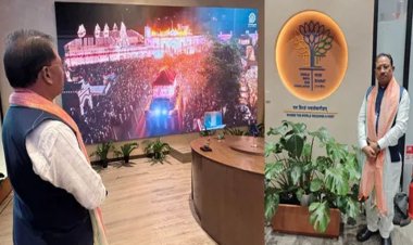 मुख्यमंत्री विष्णु देव साय पहुंचे छत्तीसगढ़ पैवेलियन: वर्ल्ड एक्सपो 2025 में दिखी प्रदेश की संस्कृति और समृद्धि की अद्भुत झलक