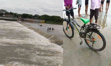 BREAKING : एनीकट पार करने के दौरान बहा नाबालिग, तलाश में जुटी पुलिस और एसडीआरएफ की टीम