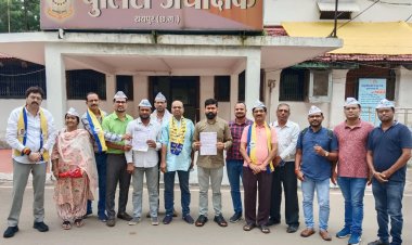 आम आदमी पार्टी पदाधिकारी पर हमले के खिलाफ उचित कार्यवाही व सुरक्षा प्रदान करने की मांग