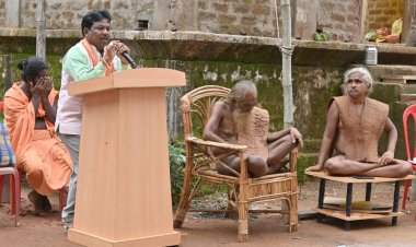 बीजागुड़ा करपावण्ड आश्रम में नवाखाई महोत्सव के आयोजन में बस्तर सांसद ने गुरुजनों का लिया आशीर्वाद 
