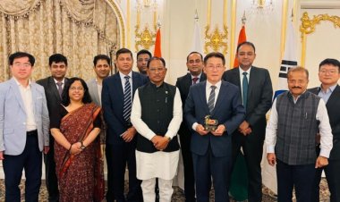CM Sai Visit South Korea: सीएम साय ने की ATCA के चेयरमैन से मुलाकात, दिया छत्तीसगढ़ आने का आमंत्रण