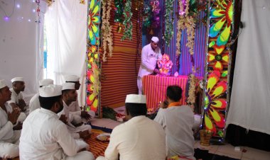 केन्द्रीय जेल रायपुर में आध्यात्मिक वातावरण में मनाया गया गणेश उत्सव