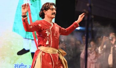 पंडित राजेंद्र गंगानी की कथक प्रस्तुति ने दर्शकों को किया मंत्रमुग्ध