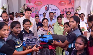 विधायक सुश्री उसेंडी ने 25वीं राज्य स्तरीय शालेय क्रीड़ा प्रतियोगिता का किया शुभारंभ